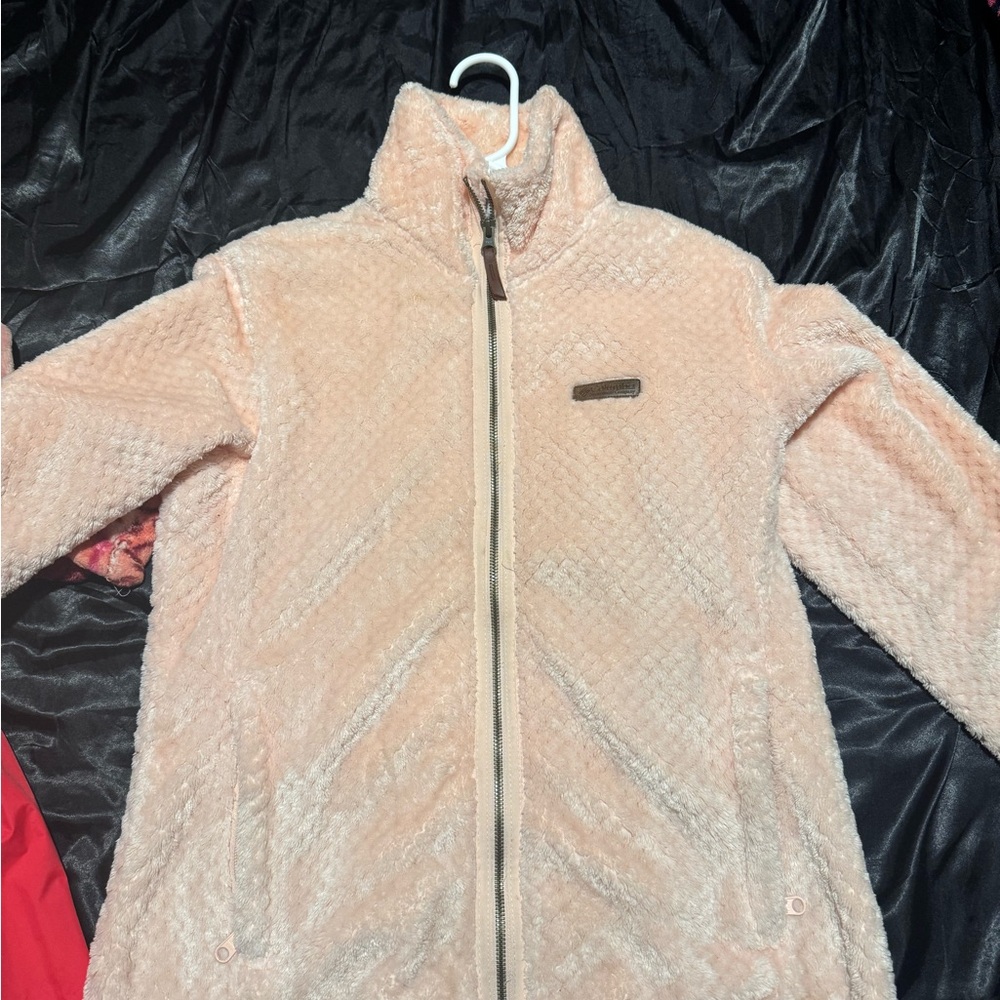 Columbia Women's Teddy Jacket in Light Pink